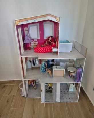 Rainbow High Casa & bambole con armadio e Auto