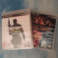 Call Of Duty MW3 e Mortal Kombat 9 (PS3)