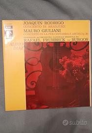 Vinile 33 giri Joacquin Rodrigo Concerto Aranju