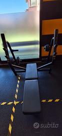 Panche Technogym Horizontal Bench Dark