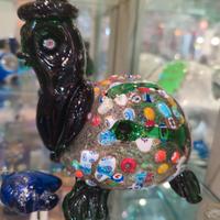 tartaruga in vetro di murano
