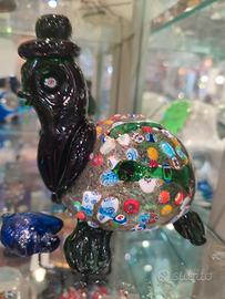 tartaruga in vetro di murano