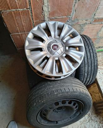Ruote estive complete 205/55 R16 fiat Tipo