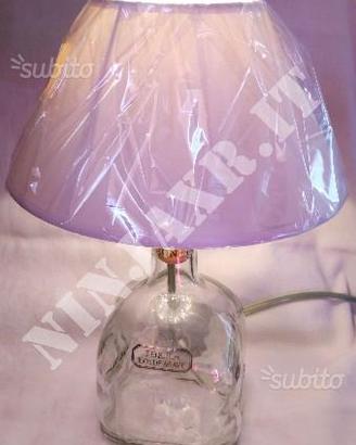 Lampada da tavolo bottiglia vuota Tequila Patron