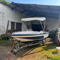 Barca open 40cv compreso carrello