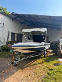 Barca open 40cv compreso carrello