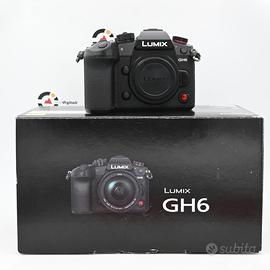 Panasonic LUMIX DC-GH6 Body Pari al nuovo