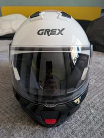 casco moto modulare Grex 9.1 S completo Sena SF2