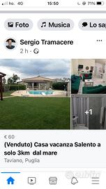 Casa vacanze a tre km dal mare