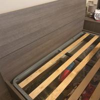 Letto mateimoniale contenitore