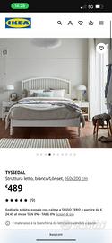 Letto IKEA TYSSEDAL