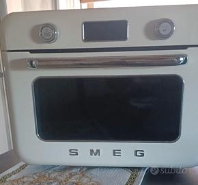 Forno  SMEG combinato a vapore da appoggio - panna