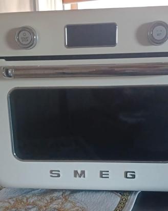 Forno  SMEG combinato a vapore da appoggio - panna
