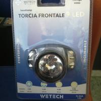 torcia frontale a led nuova !