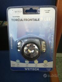 torcia frontale a led nuova !