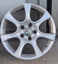 Set 4 Cerchi Lega 16" Originali Alfa Romeo 7Jx16