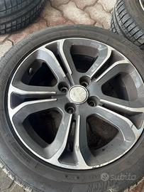 Cerchi in lega Peugeot 16 + gomme