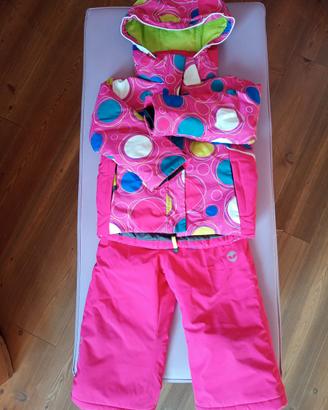 Tuta da sci bambina BTG 3 anni 92 cm