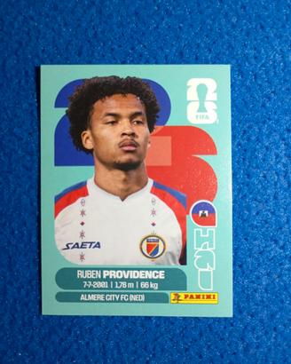 Figurina Mondiali panini 2026 PROVIDENCE - HAI 17