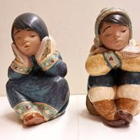 LLADRO ceramiche - Pensive Eskimo