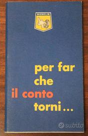 Guida Michelin originale anni 60