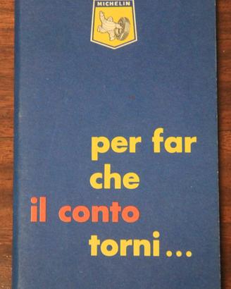 Guida Michelin originale anni 60