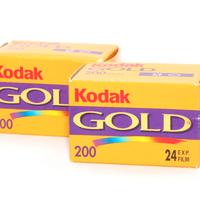 PELLICOLE 35mm a Colori KODAK GOLD 24 Pose ISO 200