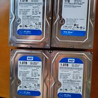 4 x hard disk western digital da 1TB