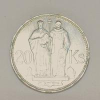20 CORONE ARGENTO SLOVACCHIA 1941