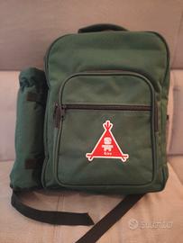 ZAINO TERMICO DA PICNIC  COMPLETO DI ACCESSORI 