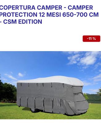 Copertura camper mansardato nuova - ancora imballa