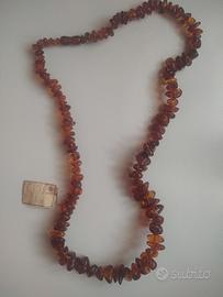 Collana ambra vintage