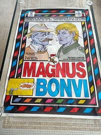 Manifesto pubblicitario mostra MAGNUS - BONVI