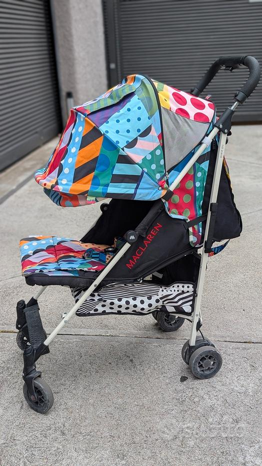 Passeggino Gemellare Leggero Cam Twin Flip 850 27 Blu Scuro