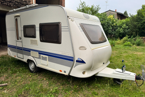 Roulotte hobby 400 de luxe-2007-3+1-revisionata