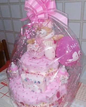 Torta Pannolini (esempi diversi in foto)