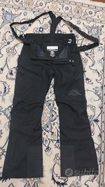 Pantalone sci uomo Kappa FISI 6cento. Tg. S.