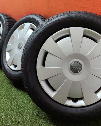 Cerchi Audi A3 Vw Golf Toura Caddy Gomme 205 55 16