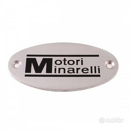 Targhetta carter motore per Minarelli P4 e P6