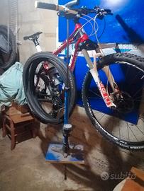bici MTB bianchi misura 26 taglia M 