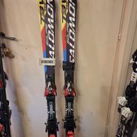 SALOMON - 2 paia di sci da gara 144cm
