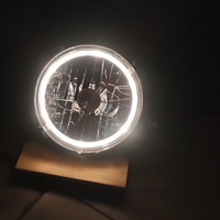 Faro fanale parabola 7" Angel Eyes Moto