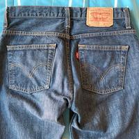 Jeans pantaloni Levi's 507 denim vintage anni 90