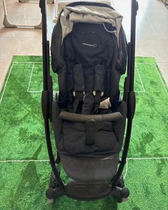 Passeggino trio con culla e ovetto bebeconfort