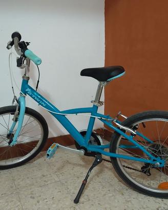 Bicicletta bambino bambina  + rotelle