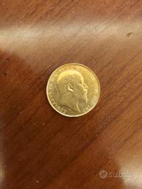 sterlina d'oro  1907