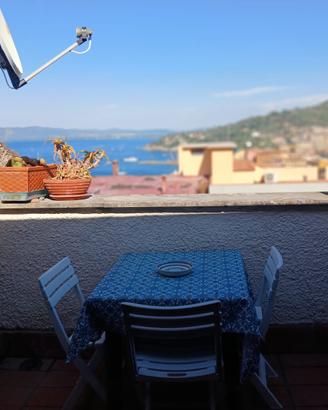 Mansardina vista mare