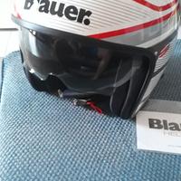 Casco Blauer H.T. jet in fibra