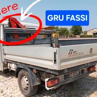 FIAT DUCATO MAXI 2.3 CASSONE 7 POSTI CON GRU
