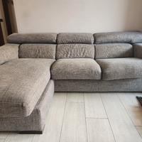 divano 3 posti con chiave lounge tessuto